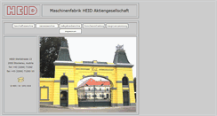 Desktop Screenshot of heid.info